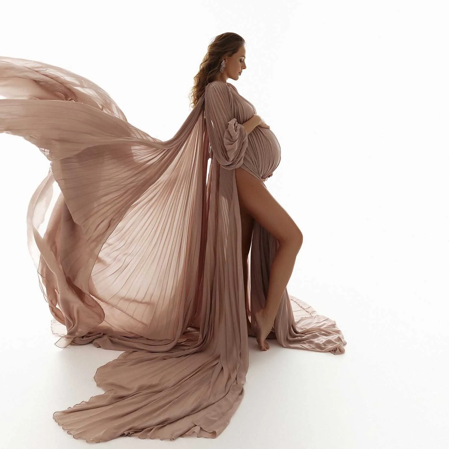 Stunning Pleated Ma…