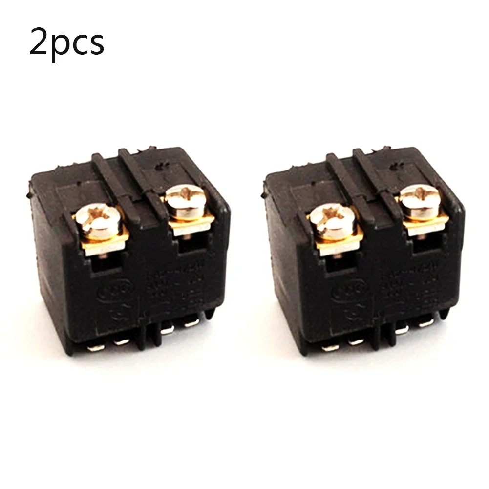 

2 Pcs Angle Grinder Switches Push Button Switch Plastic & Metal Replacement Parts For Electric Tools 100 Polisher Accessories