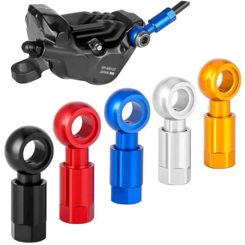 Bike Hydraulic Disc Brake Hose Banjo Fitting Insert Kit Olive Hose Adapter for SLX XT XTR ZEE SAINT BH90 M640 M7000 M8000 M8020