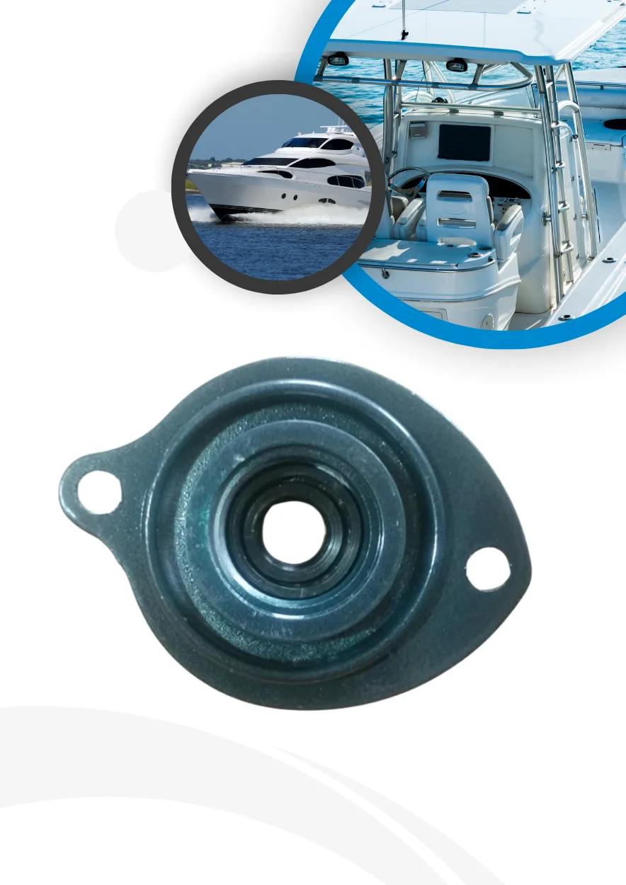 

Деталь подвесного мотора, крышка коробки передач для 4-тактного лодочного двигателя Hangkai 3,6-4-7 л.с., аксессуары