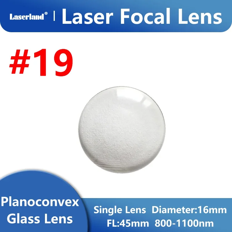 Focal Lens Focusing 16mm for 780nm 808nm 980nm Laser Diode Module Glass