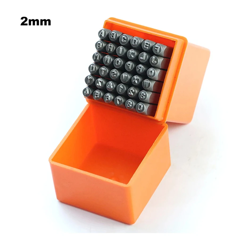 

Leather Craft Tool Kit Alphanumeric Stamp Tool Leather Crafting Smooth And Bright Hardened Metal For Leather Crafting