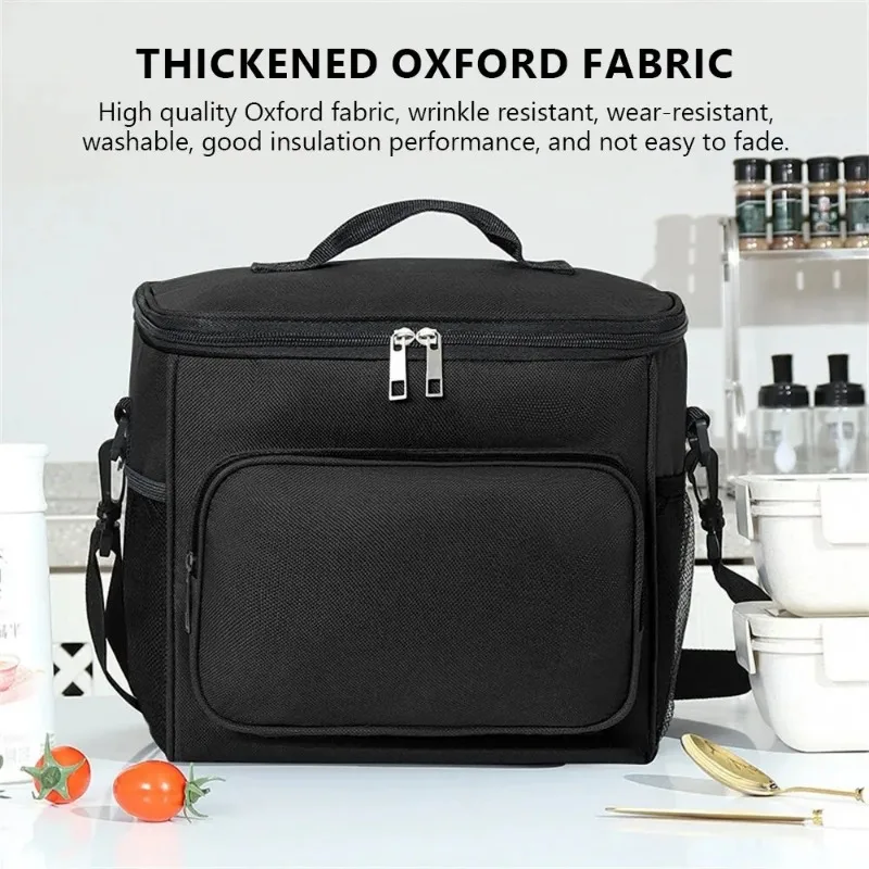 Insulated Lunch Bag Large Lunch Bags For Women Men Reusable Lunch Bag With Adjustable Shoulder Strap