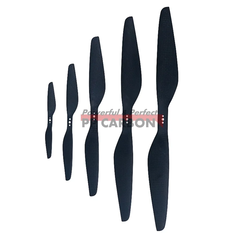 Quadcopter Propeller 5 6 7 8 9 10 11 12 13 14 15 16Inch TM Style Carbon Fiber Multicopter Hexcopter RC Drone Propeller Kit