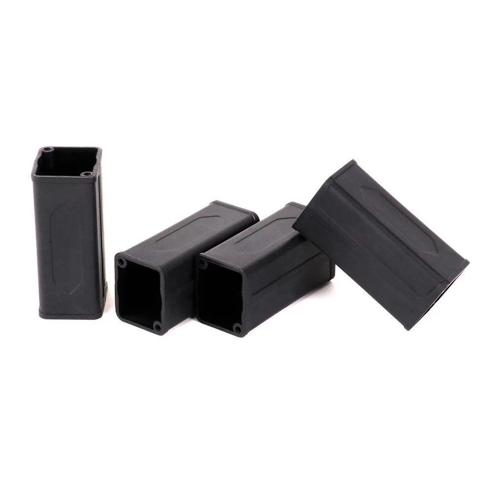 10pcs/lot AC Power Device Coupler Case Plastic Housing Shell for Power Connector XLR 6.35mm Extender DIY Casing with Screws