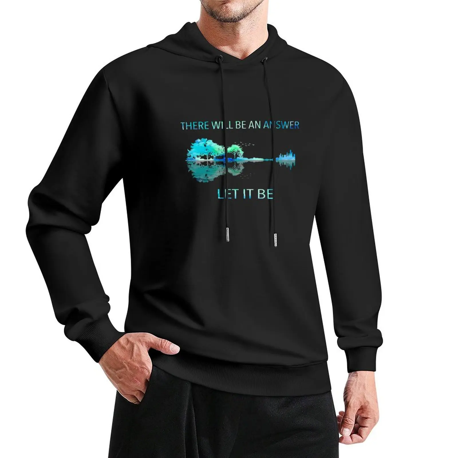 There Will Be An Answer Let It Be Pullover Hoodie korean style clothes clothes for men hoodies for men high quality