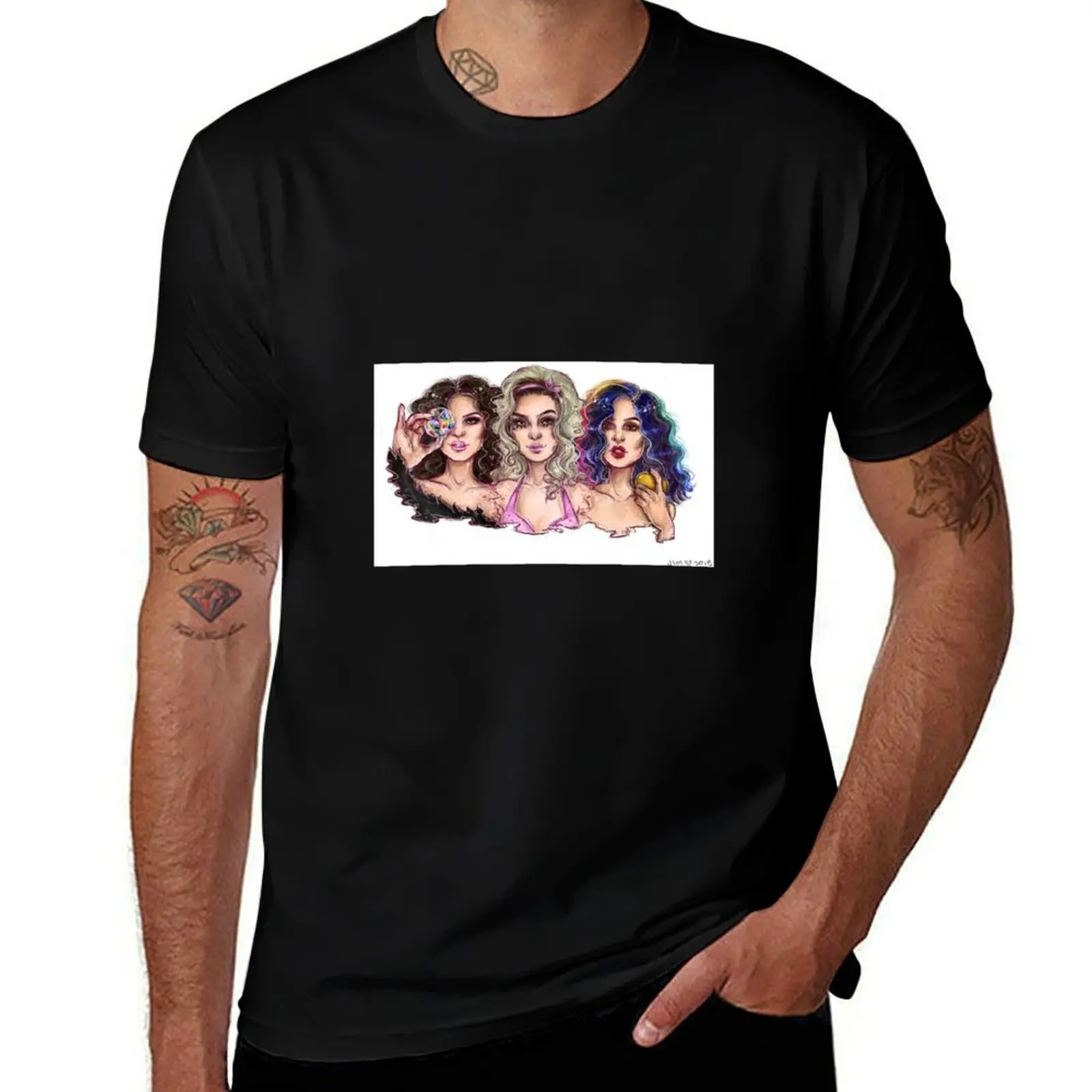 

Marina & the Diamonds - all eras T-Shirt Art Pattern Printed Casual Top