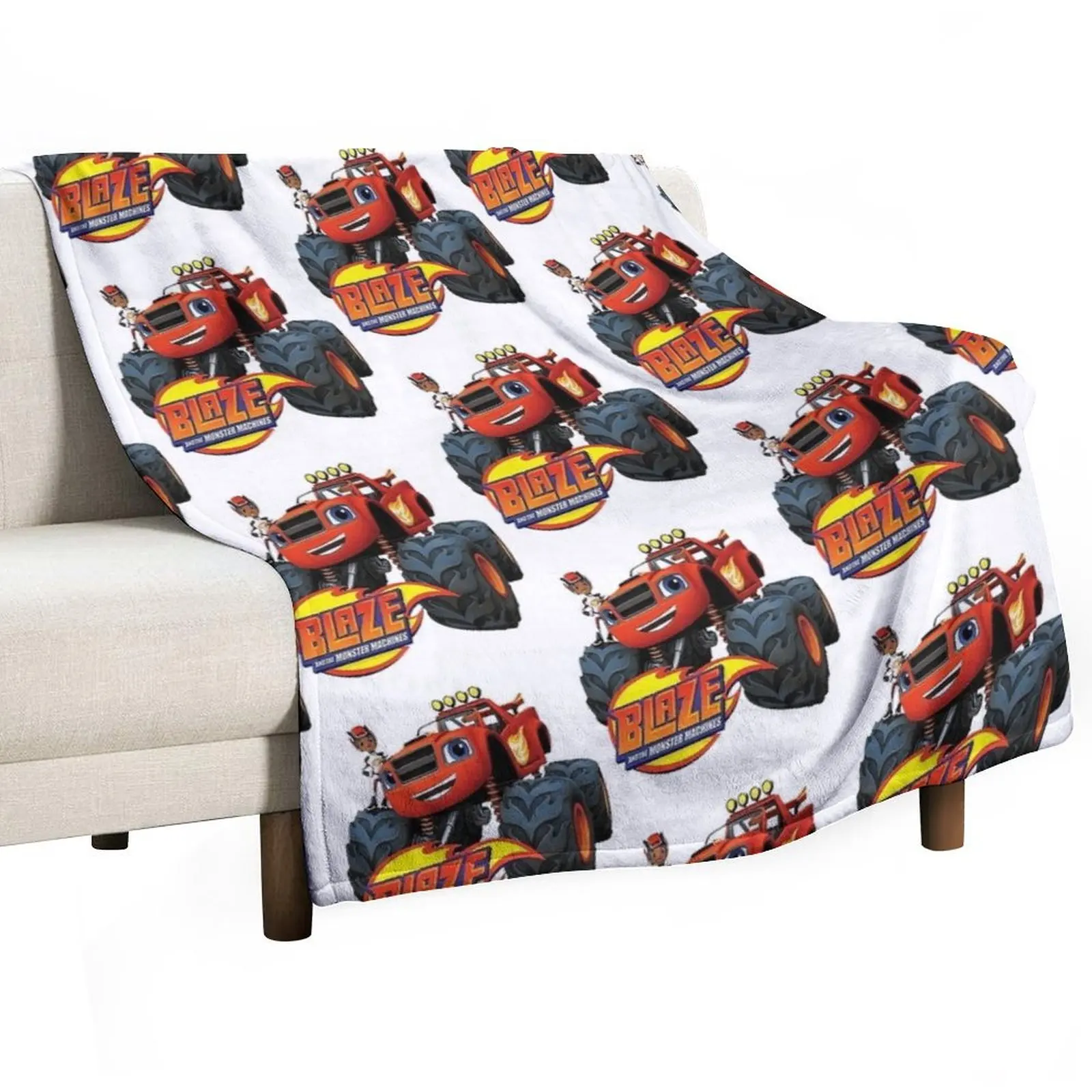 Blaze And The Monster Machines Throw Blanket Single Multi-Purpose Blankets