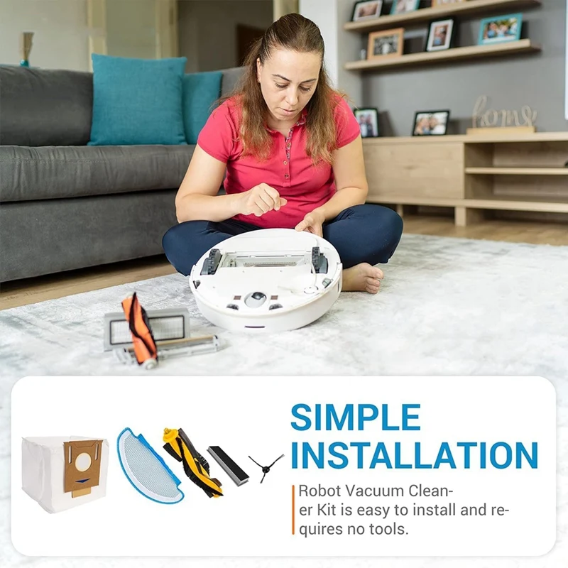 Untuk ECOVACS DEEBOT OZMO T8 T8 AIVI T8 MAX N8 Pro N8 Pro +, Yeedi Vac suku cadang pengganti penyedot debu Robot