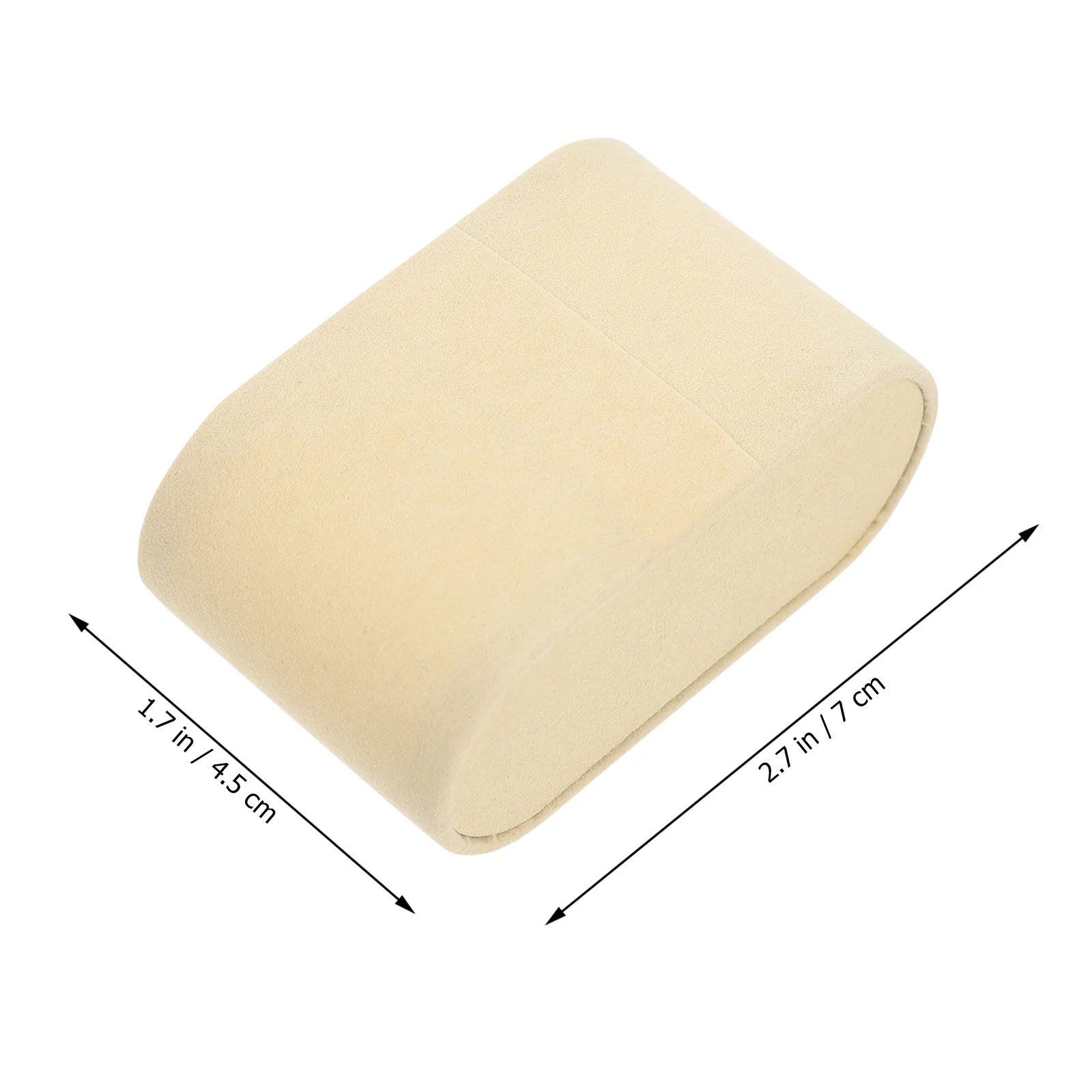 5Pcs Watch Cushions Jewelry Display Pillows Soft Texture Durable Bracelet Bangle Cushions for Showcase Jewelry Tray Trade Fairs