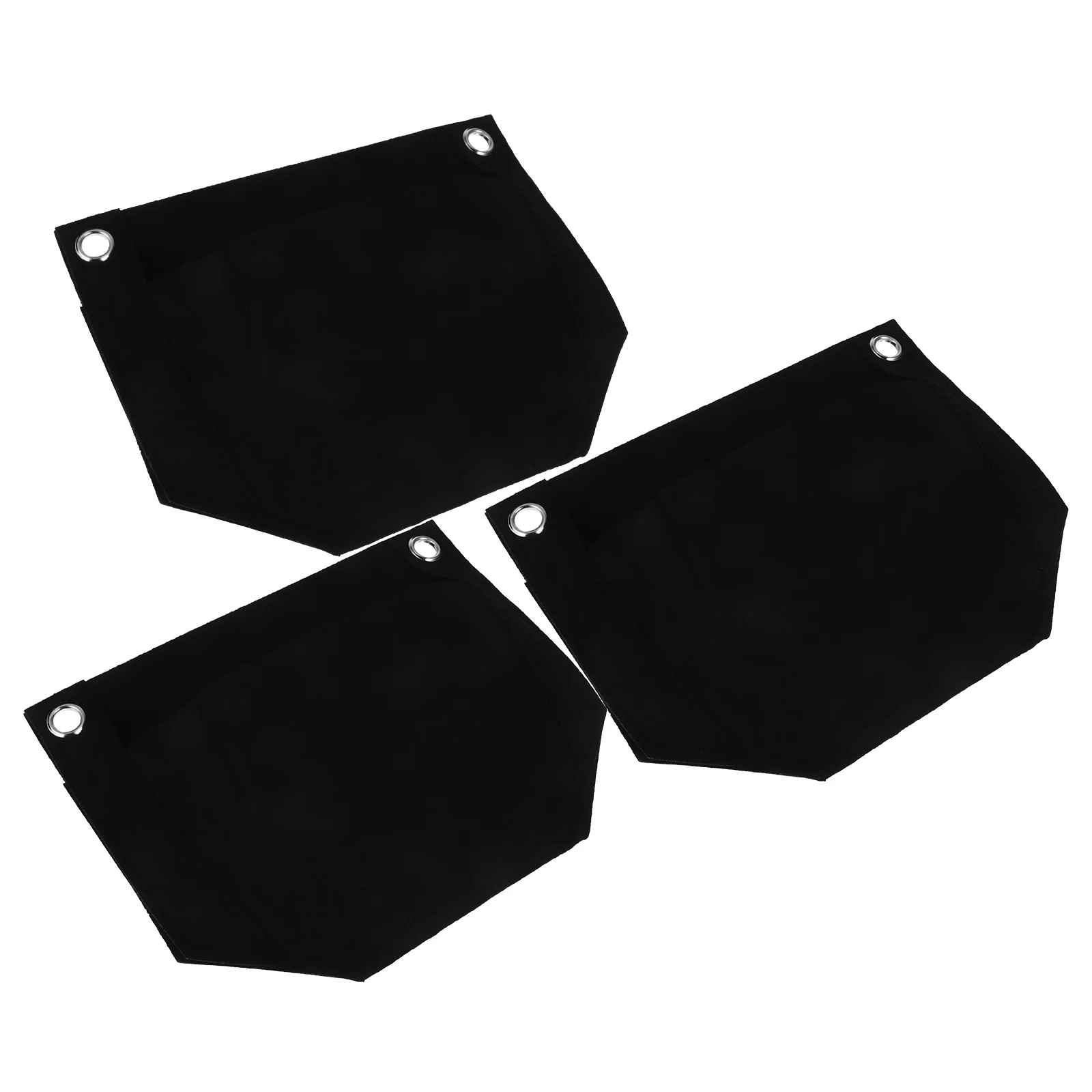 

3pcs Black Planting Bags for Vegetables Flowers Non woven Fabric Planter Hanging Garden Vertical Pouch Safe Durable Lightweight