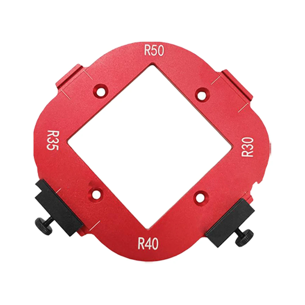 Easy To Carry Corner Radius Routing Guide Rounded Corner Router Easy To Use Lightweight Premium Alloy Material For Carpentry