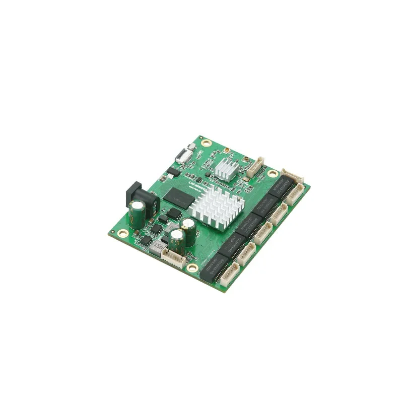 

Gigabit small 5-port wired router module 2.4G wireless Internet wide voltage 12-50V main board wifi module