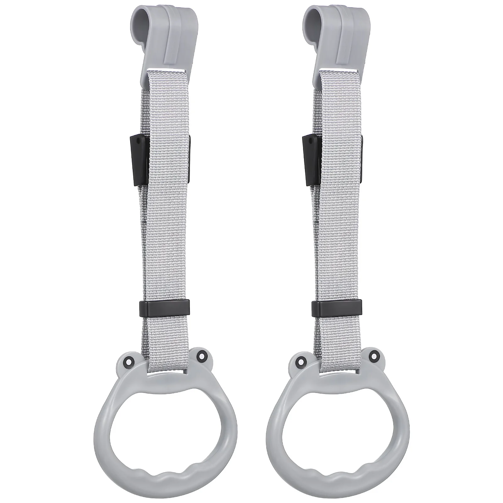 2 pezzi per lettino per neonati, anelli per trazioni, maniglia ergonomica antiscivolo per culla box, assistente per camminare per bambini, robusto