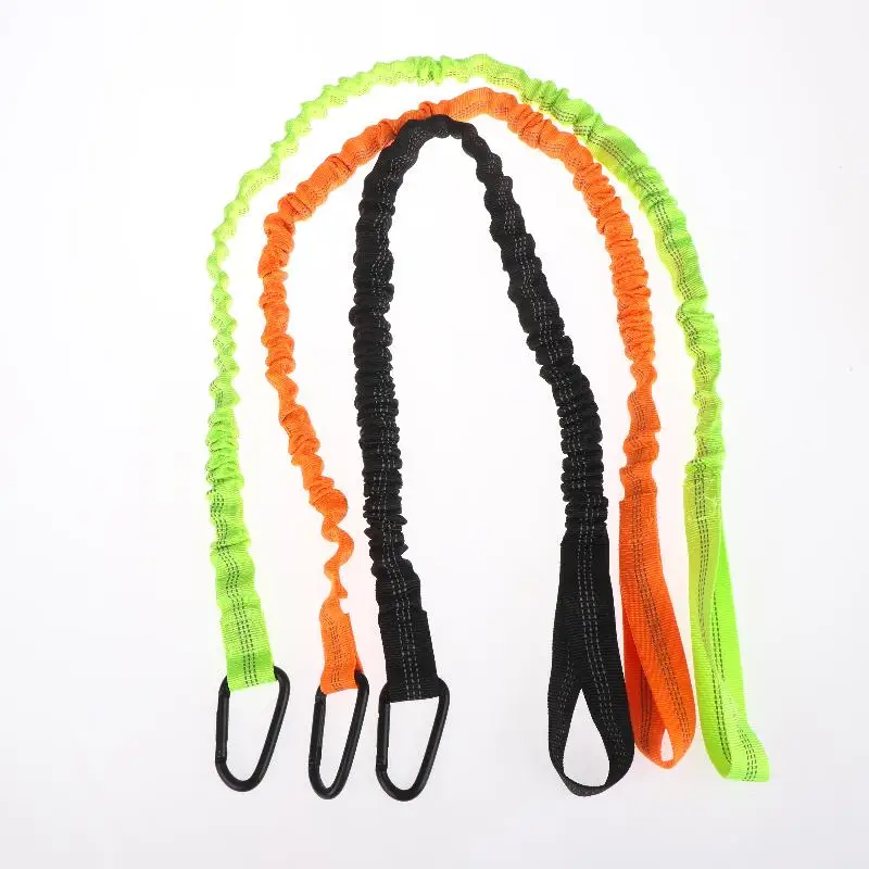 1 قطعة تعكس الضوء الثابتة الطين قارب قابل للنفخ الصيد مشبك لوح التزلج الجر أجزاء كاياك مجداف مكافحة قطرة حبل مرن #4