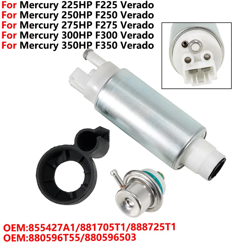 

Мотоциклетный топливный насос для Mercury 225HP F225 250HP F250 275HP F275 300HP F300 350HP F350 Verado 855427A1 881705T1 880596T55 880596503