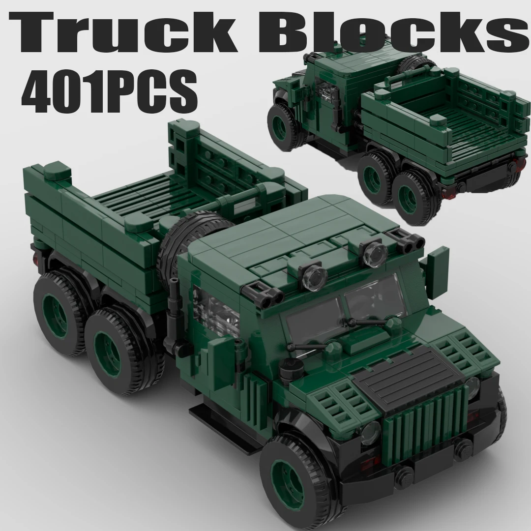 

City Military Car Truck Vehicle Model Building Blocks WW2 Army Soldier Figures Accessories Weapons MOC Bricks Christmas Toy Boy