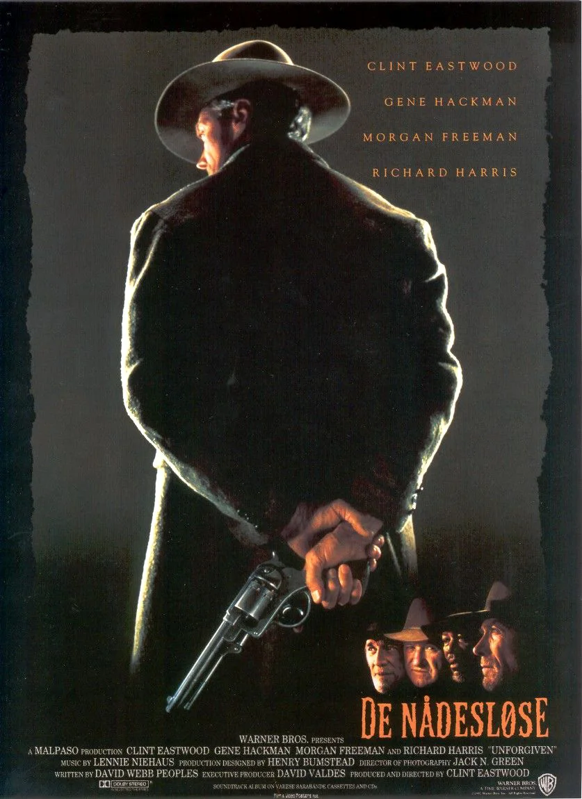 Film Unforgiven (1992) Poster Wall Art Rome Decoration