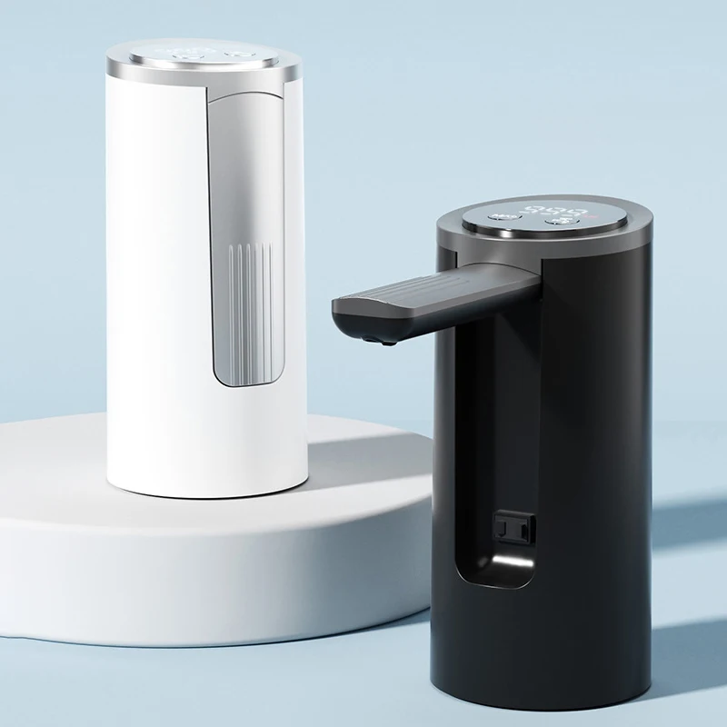 مضخة توزيع المياه المحمولة مضخة توزيع المياه الكهربائية تصميم متكامل قابل للطي مع مؤقت 4 سرعات مضخة مياه شحن USB