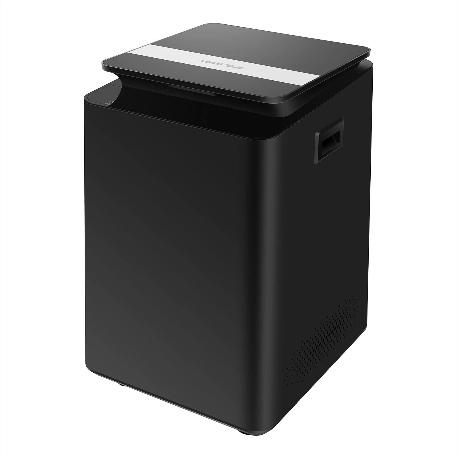 

AiFilter Stainless Steel Black Silent Electric Composting Machine Continuous Feed Kitchen Food Waste Garbage Disposer Home Use