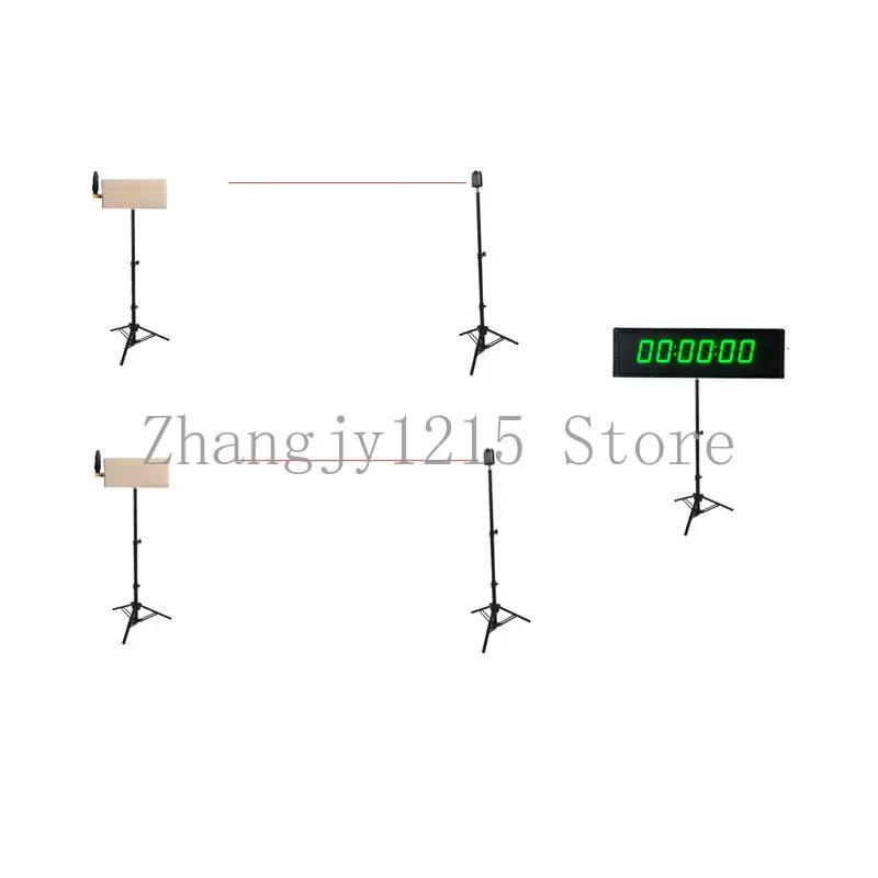 Wireless infrared timer, scooter, turn-back running Jinkana 100-meter dash test racing car 5 meters three-way