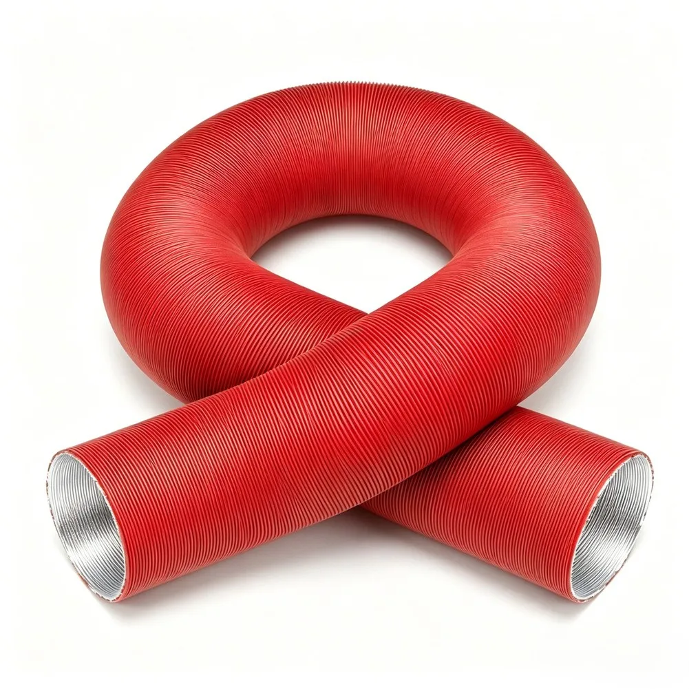 For Indoor Heating Aluminum Foil Duct HVAC Air Connector High Temperature Resistance Multi-layer Structure For Heating Systems