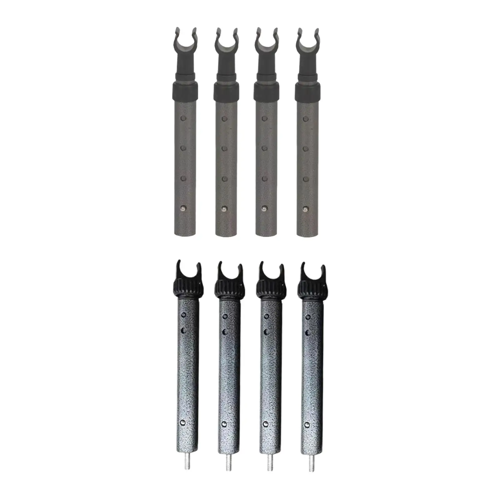 แท่งรองรับโต๊ะรถเข็นแคมป์ปิ้ง 4 ชิ้น อุปกรณ์เสริมรถเข็นสวน ยกสูงขึ้น