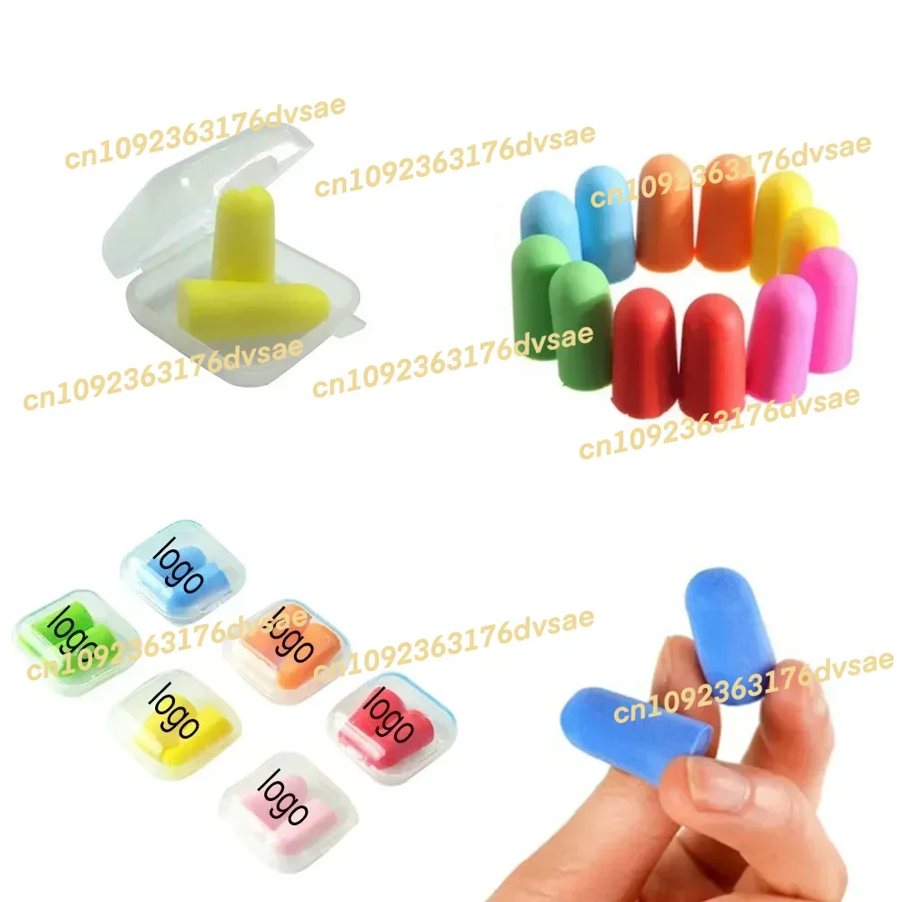 

NEW Safety-Feature Disposable Silicone Ear Plugs Noise Cancelling and Sound Insulation Hearing Protector for Sleep and Work