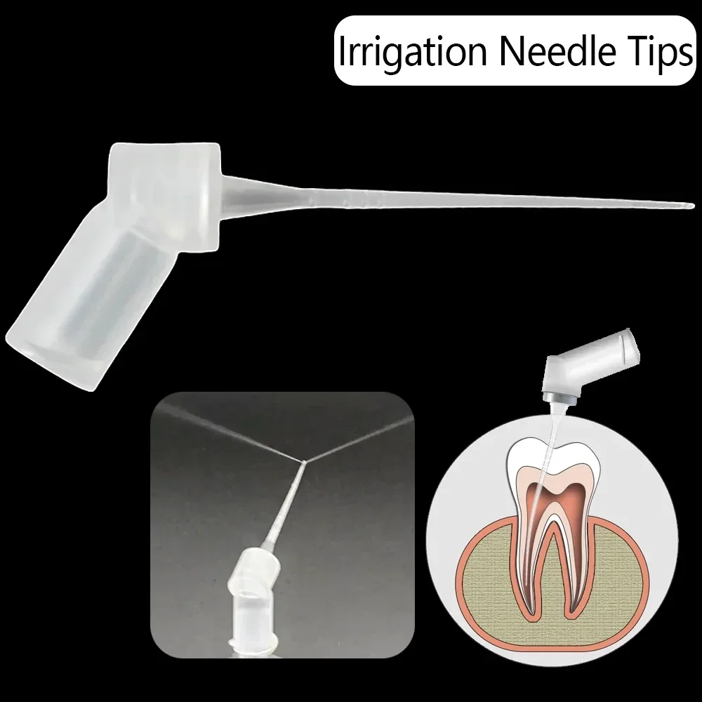 

5/10PCS Dental Disposable Endo Syringe Irrigation Tips Double Side Hole 30G Endo Syringe Root Canal Washing Tip Cleaning
