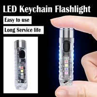 Mini Portable Flashlight Outdoor Emergency Rescue Flashlight With-magnet Camping LED COB Light Reading Car Torch For Fishing USB