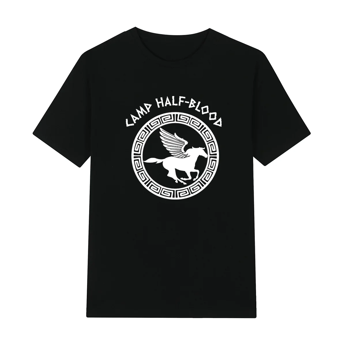 Percy Jackson Camp Half Blood Vintage T-shirt Cotton Men T shirt New Tee Tshirt Womens Tops