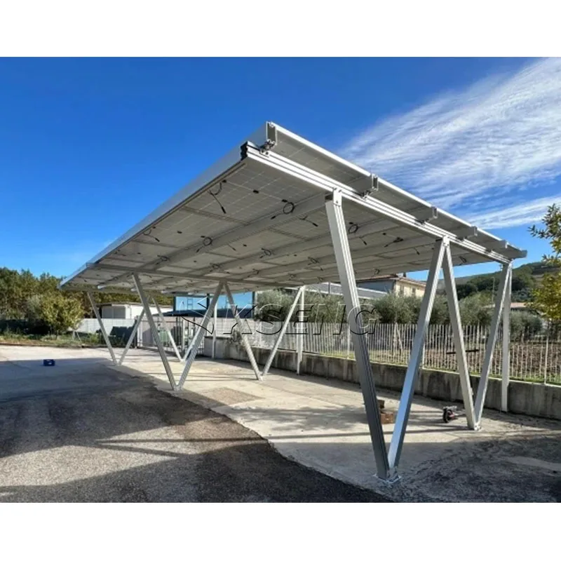 

Hot Commercial Aluminum Solar Carport Parking System Photovoltaic Carport Installation System Waterproof Solar Car Port