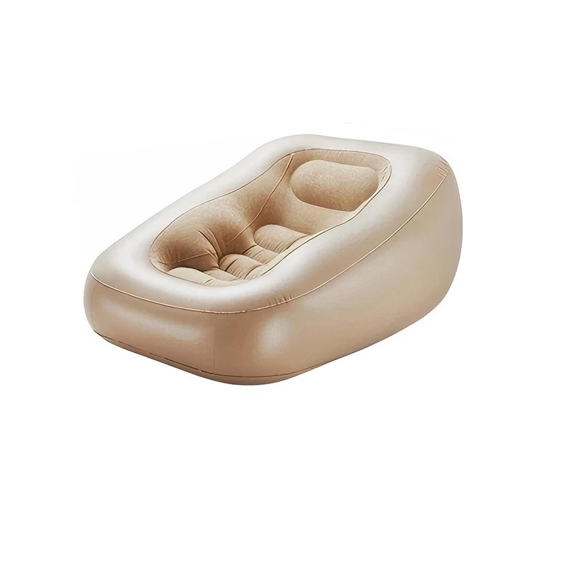 Inflatable lazy sofa, flush human dog bed, cozy coop sofa, camping music festival, inflatable air sofa