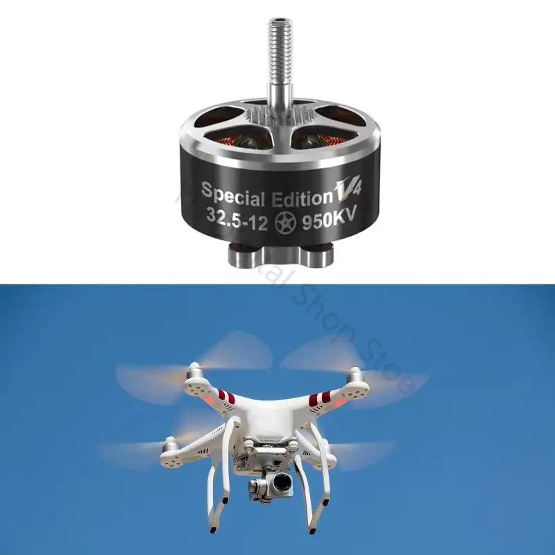 96BA Aluminiumlegierung 950KV Bürstenloser Drohnenmotor für FPV-Builds und Motor-Upgrades – Detail 9