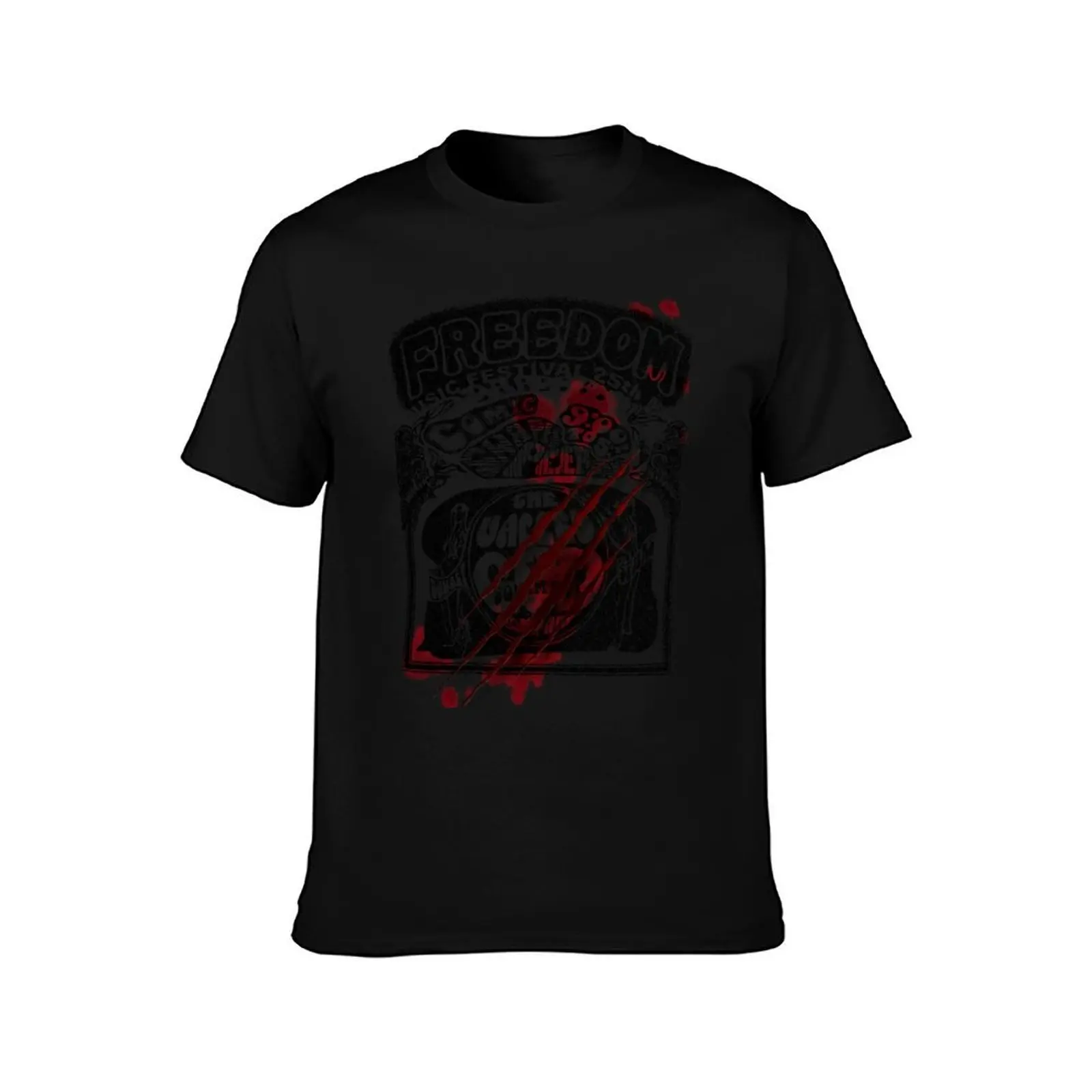Simon Henriksson Cry of Fear Grunge print T-Shirt Quick Dry Light Sports T-Shirt