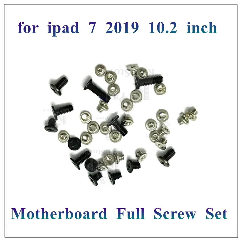 

1Pcs for iPad 7 10.2 Inch 2019 7th Gen Full Screw Set Main Board Inner Bolt Bottom Dock Screws Replacement Parts