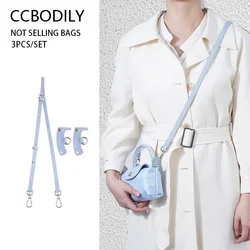 CCBODILY Bag Strap For Longchamp Bag Strap Mini Bag Crossbody Strap Free Punching Modification Shoulder Bags Belt Accessories