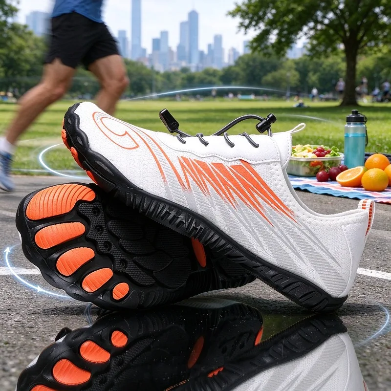 Lightweight and breathable men's casual sports shoes swimming shoes indoor fitness shoes fashion sports men's shoes