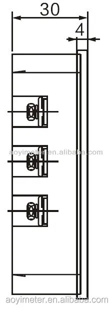 5PCS Aoyi 3 Phase Automotive Solid State Relay 40a SSR3-40AA-H
