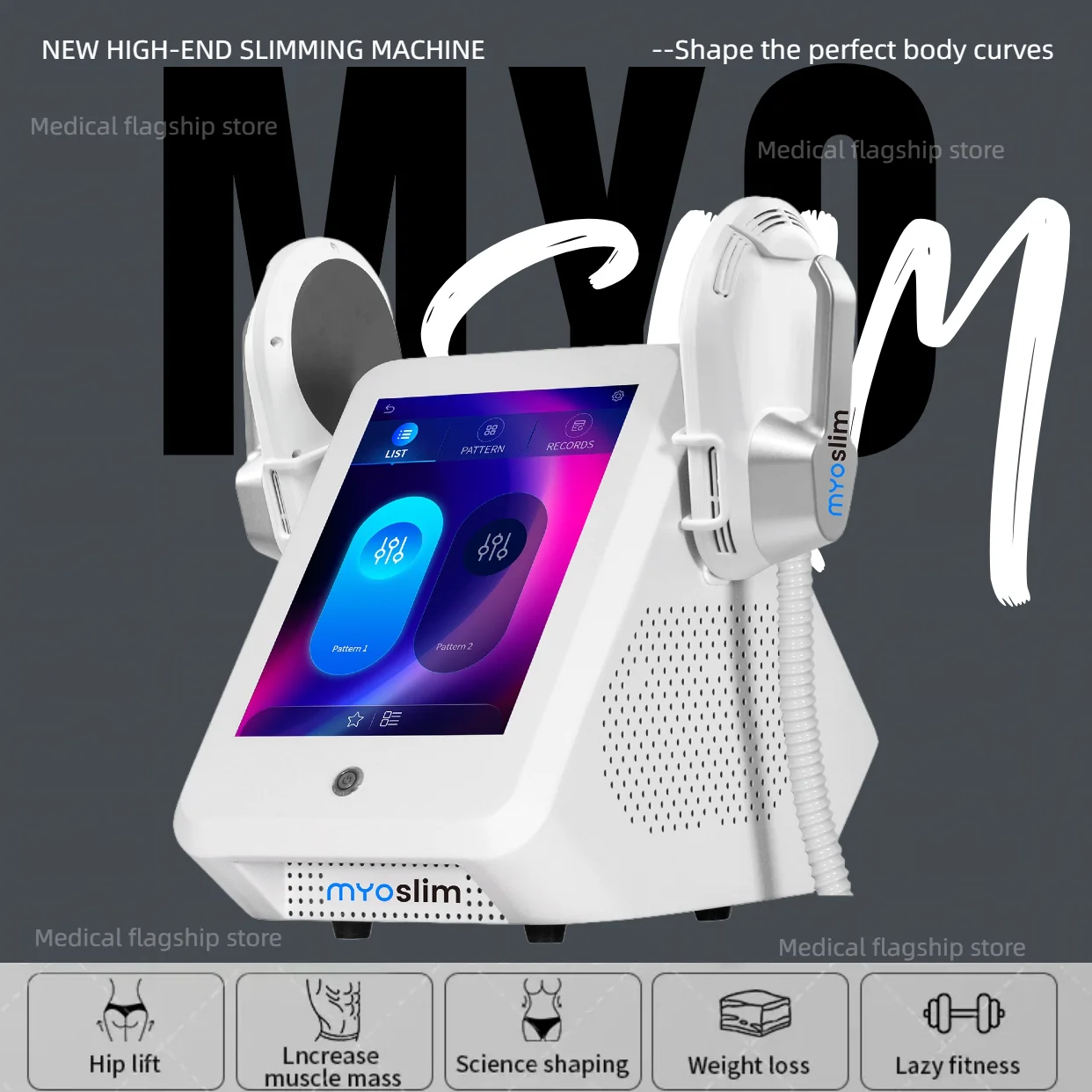 MYOSLIM وNova Hi-EMT RF جهاز التخسيس واللياقة البدنية معدات الصحة والجمال للصالون #1