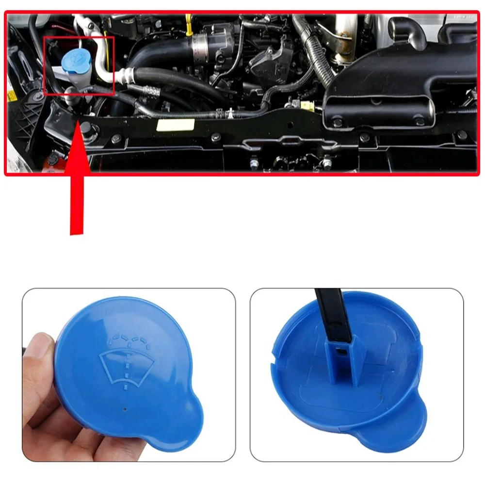 

1Pc Car Windshield Washer Fluid Reservoir Tank Bottle Cap Lid Car Wear Parts Accessories for Nissan Dualis J10 J11 Qashqai