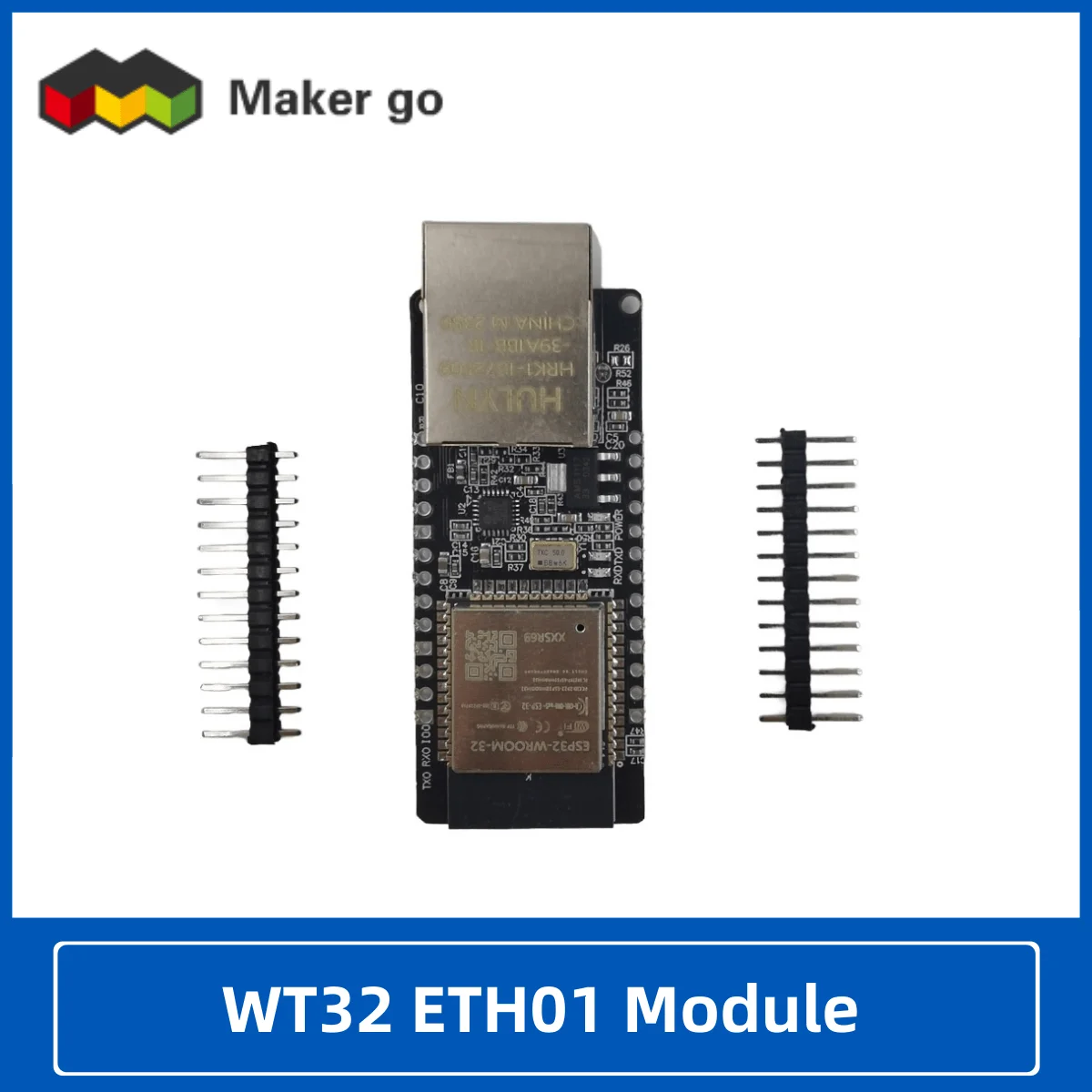 WT32-ETH01 tertanam seri Port jaringan Bluetooth kompatibel Ethernet WIFI Combo Gateway MCU ESP32 modul nirkabel WT32 ETH01