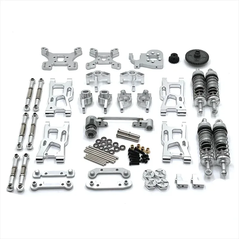 For WLtoys 124007 124017 124019 144001 144002 144010 RIaarIo XDKJ-001 XDKJ-006 AM-X12 RC Car Metal Upgrade Parts