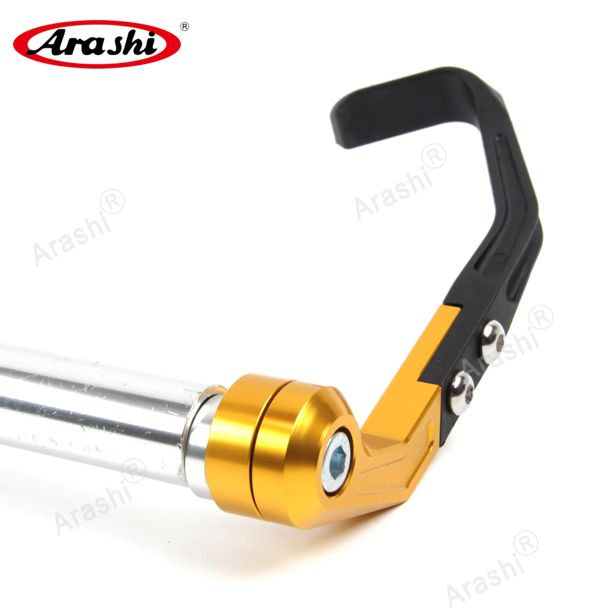 Arashi CNC Proguard System Guard 22mm Handlebar Balancing Lever Brake Clutch Levers Protector Universal For YAMAHA YZF R1 R6