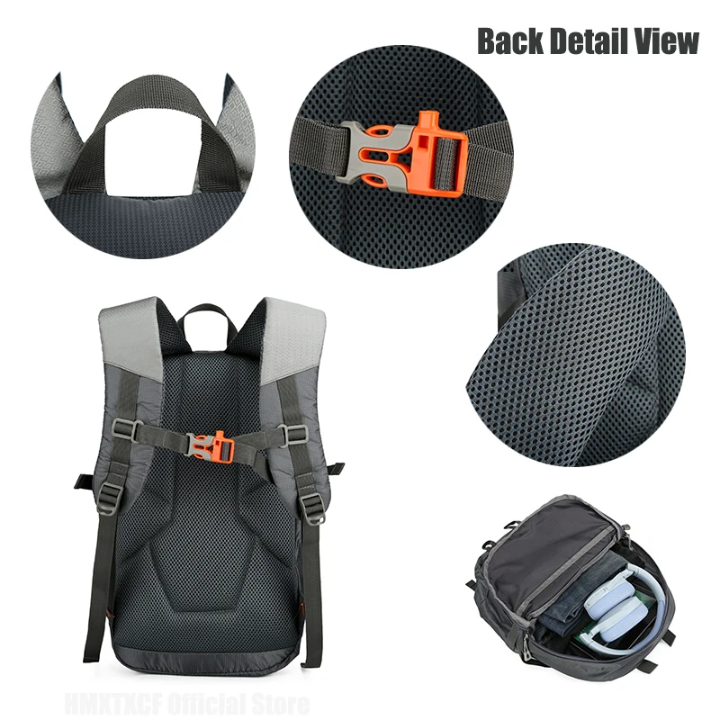 Nylon Outdoor Wanderrucksack Rucksack Bergsteigertasche für Männer Frauen Sport Trekking Rucksack Leicht Reisen Camping