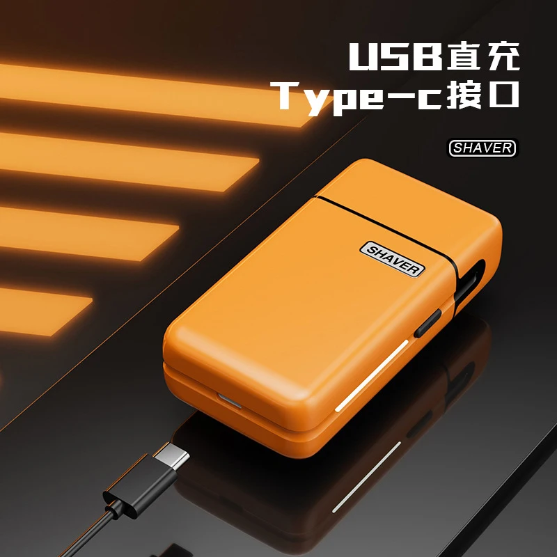 

Reciprocating electric shaver with magnetic suction head, fully washable, rechargeable, wholesale