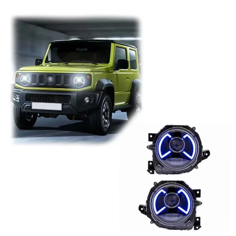 

XDSExpedition LED Headlights Car Offroad 4x4 Auto Accessories For Suzuki Jimny JB64 JB74 19-21 Auto Body Systems