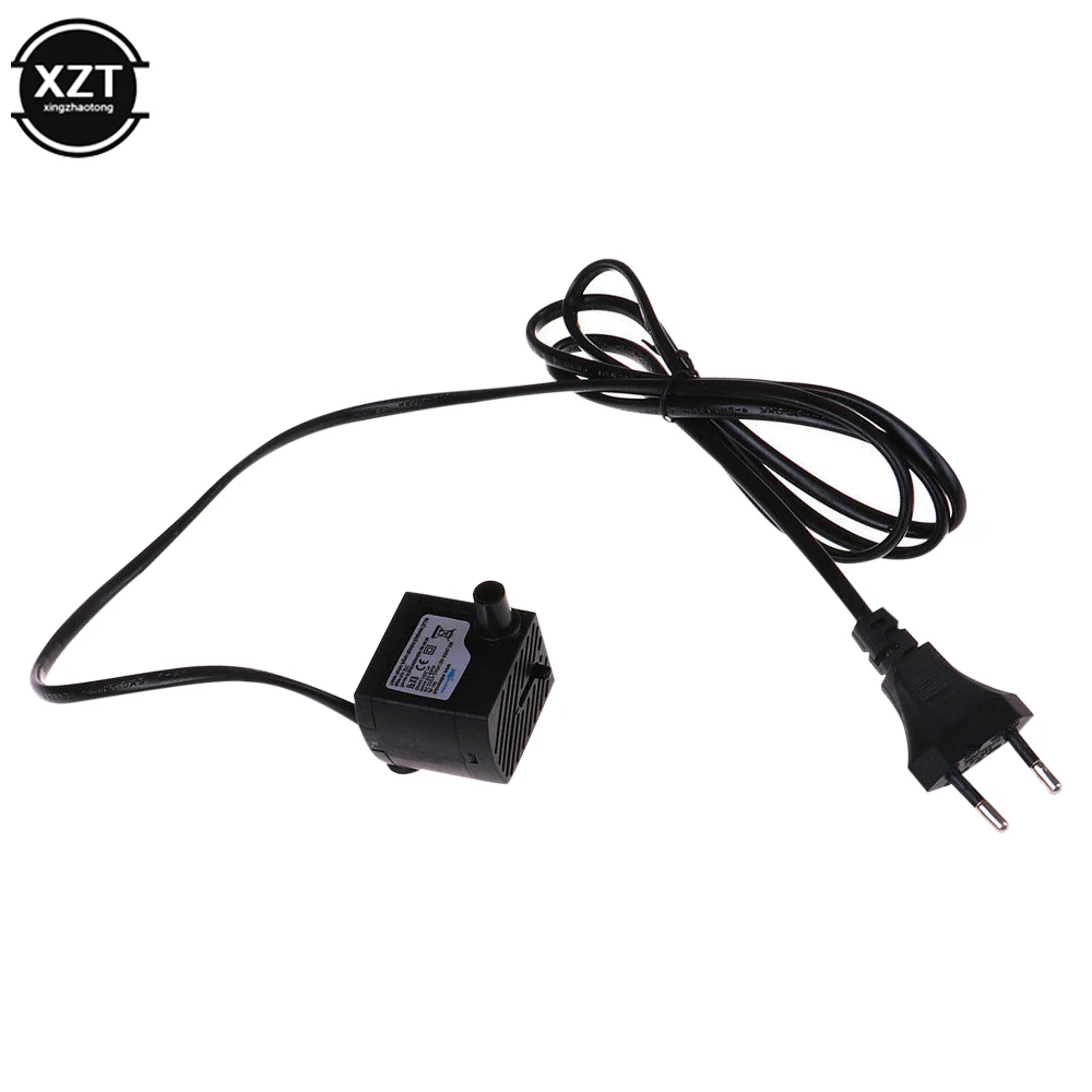 1.1M AC 220V 2W Water Pump Fish Tank Filter Submersible Pump Ultra quiet Aquarium Fountain Air Fish Pond Tank EU plug