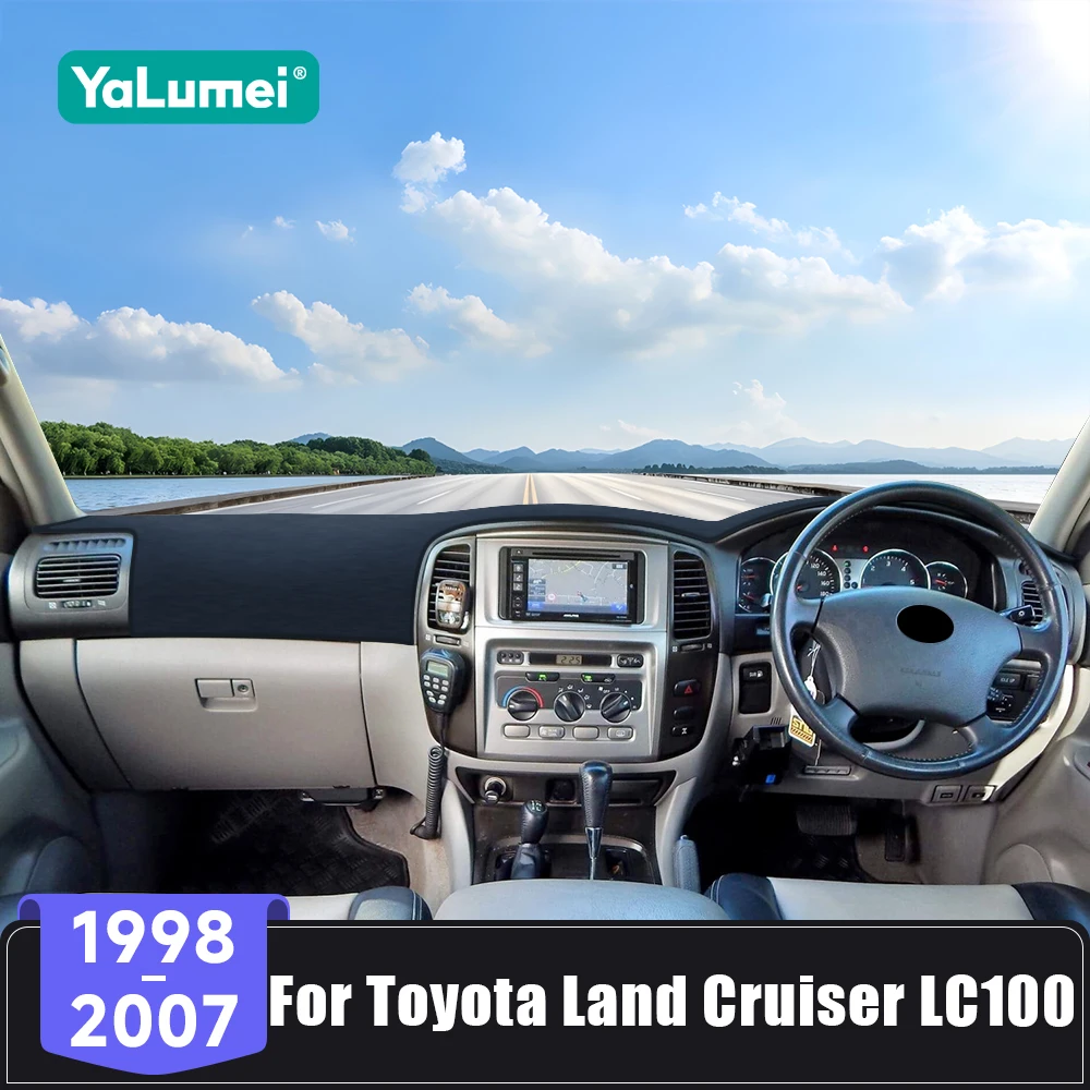 Für Toyota Land Cruiser LC100 1998 1999 2000 2001 2002 2003 2004 2005 2006 2007 Auto Dashboard Abdeckung Vermeiden Licht Anti-UV Pads