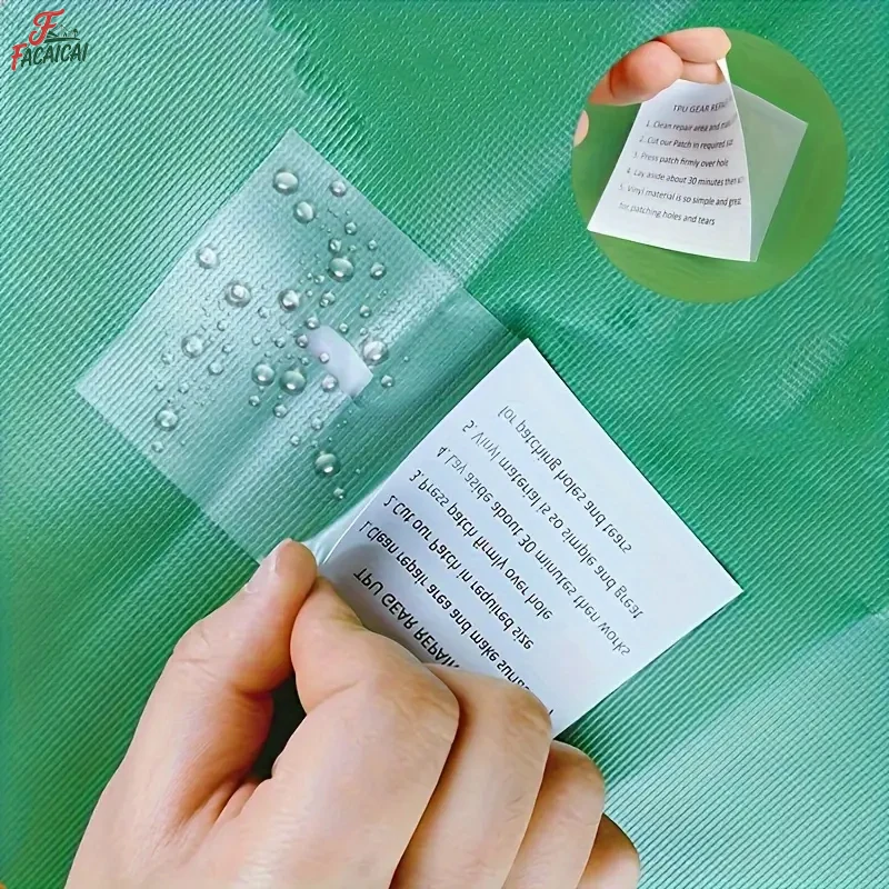 

TPU Repair Patches Waterproof And Sturdy - Ideal for Air Mattresses, Inflatable Rings, Tents, And Additional Uses